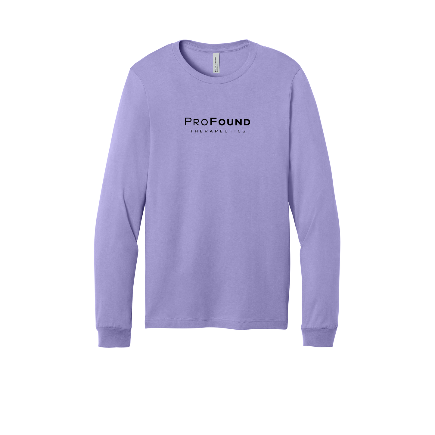 profoundtx-all-season-long-sleeve-tee-dtf-front-3501-darklavender-flat-front
