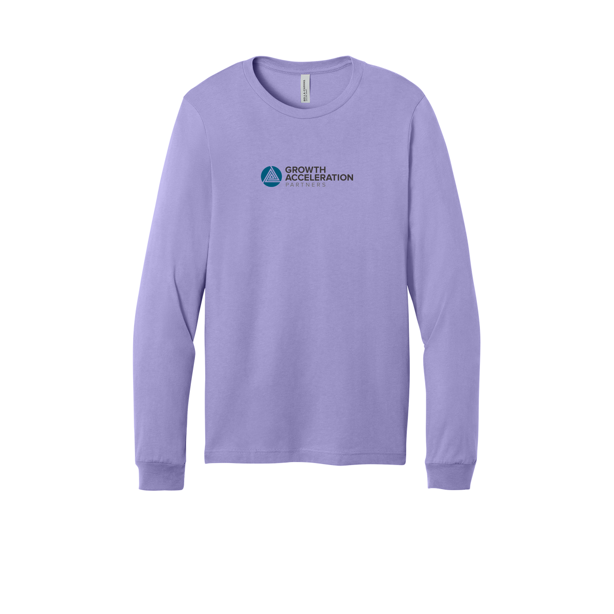 growthaccelerationpartners-all-season-long-sleeve-tee-dtf-front-3501-darklavender-flat-front