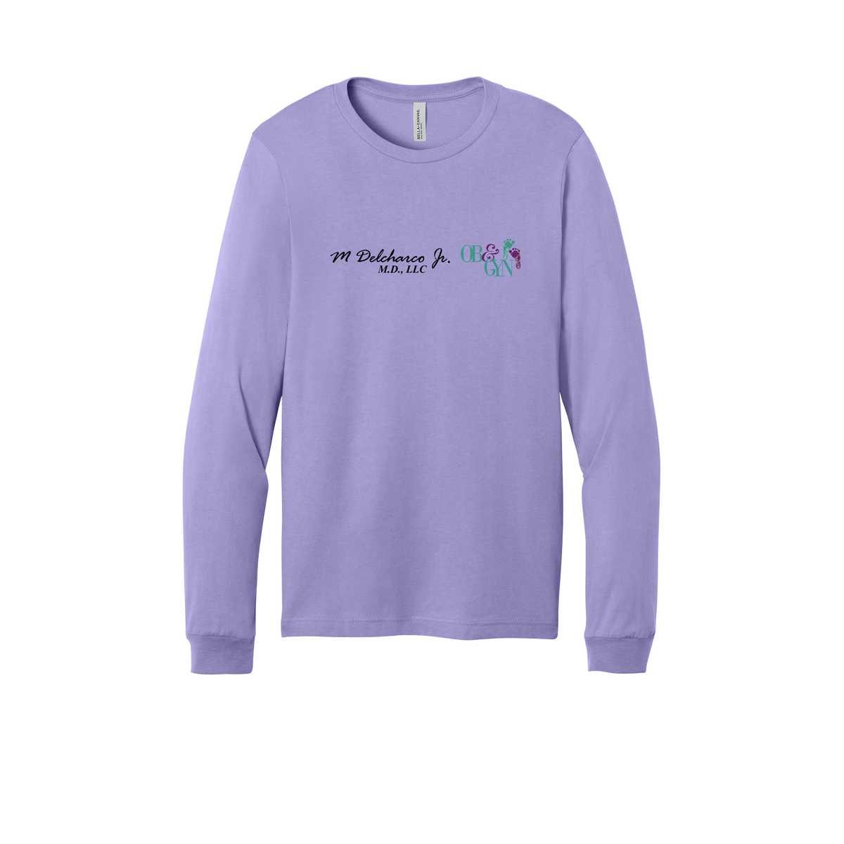 delcharco-all-season-medical-long-sleeve-tee-dtf-front-3501-darklavender-flat-front
