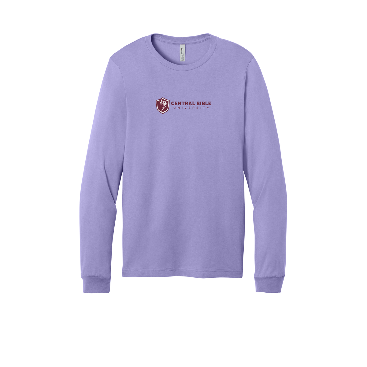 centralbible-all-season-long-sleeve-tee-dtf-front-3501-darklavender-flat-front