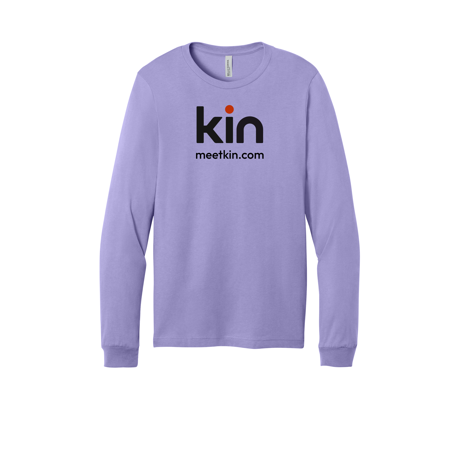 kin-all-season-long-sleeve-tee-dtf-front-3501-darklavender-flat-front