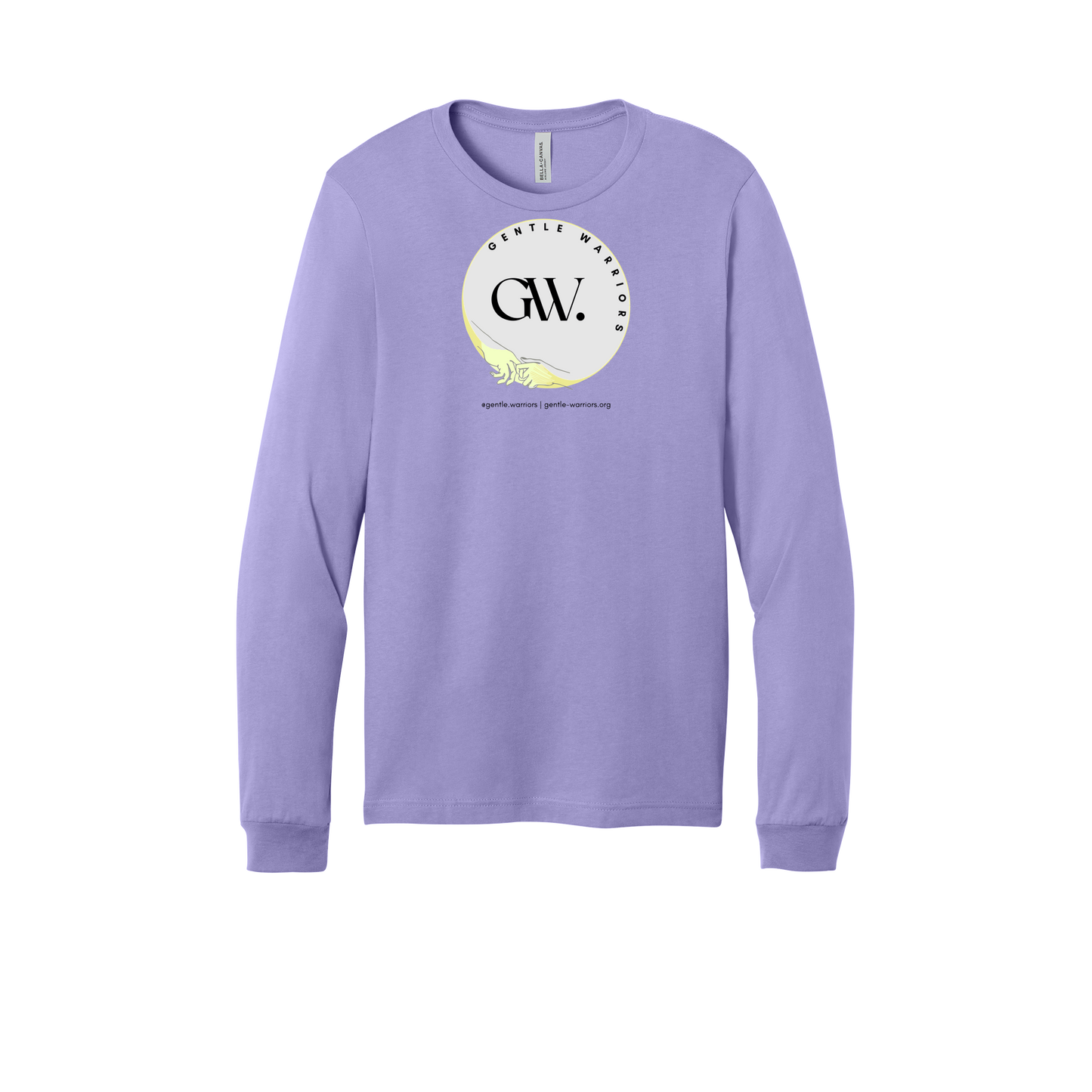 gentle-warriors-all-season-long-sleeve-tee-dtf-front-3501-darklavender-flat-front