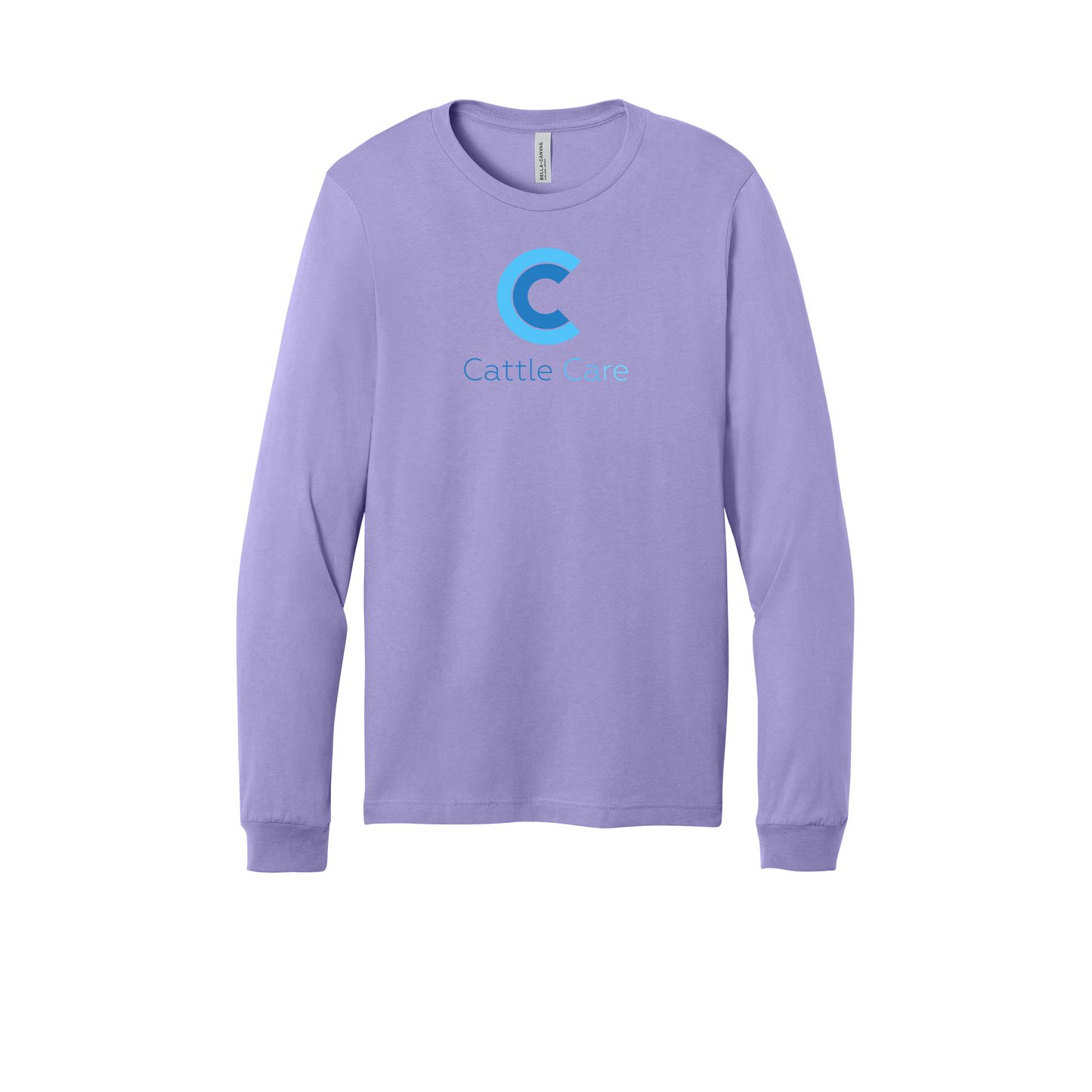 cattle-care-all-season-long-sleeve-tee-dtf-front-3501-darklavender-flat-front