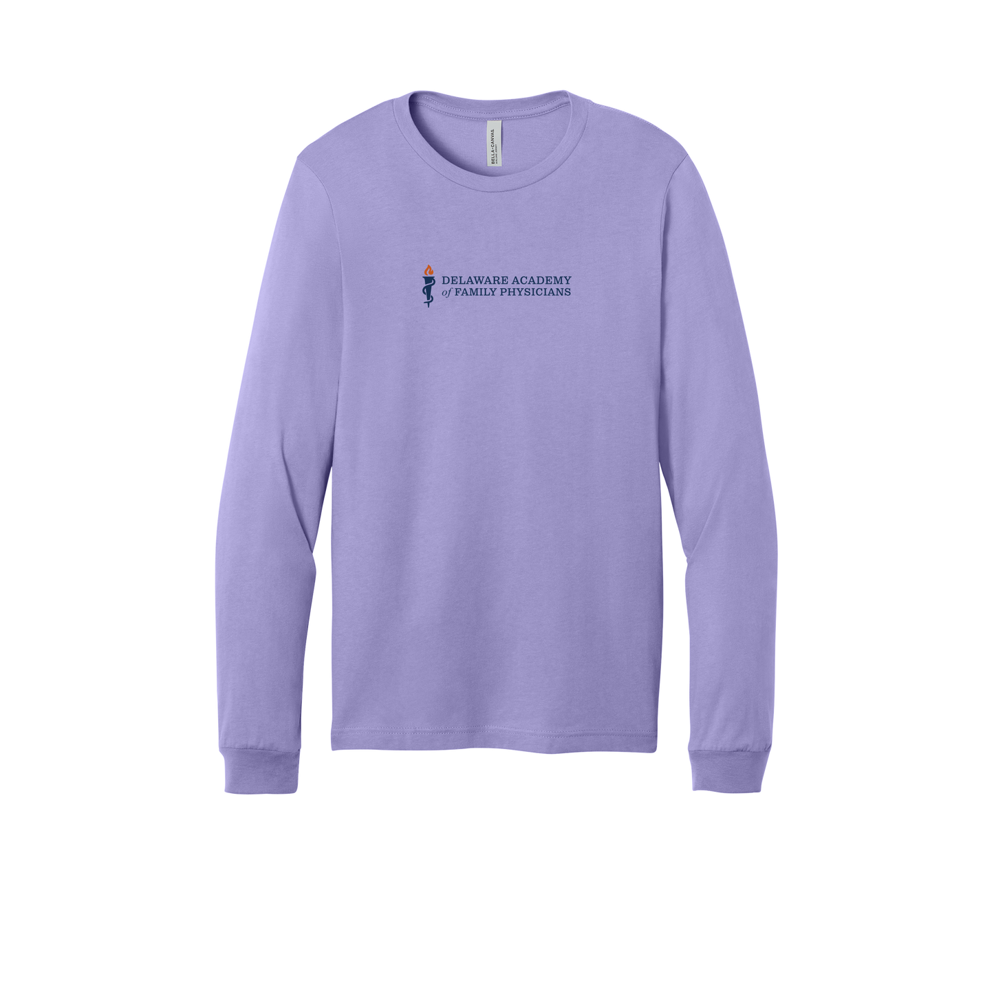 delfamdoc-all-season-medical-long-sleeve-tee-dtf-front-3501-darklavender-flat-front