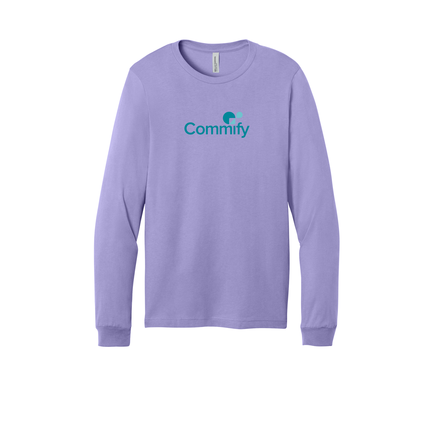 commify-all-season-long-sleeve-tee-dtf-front-3501-darklavender-flat-front