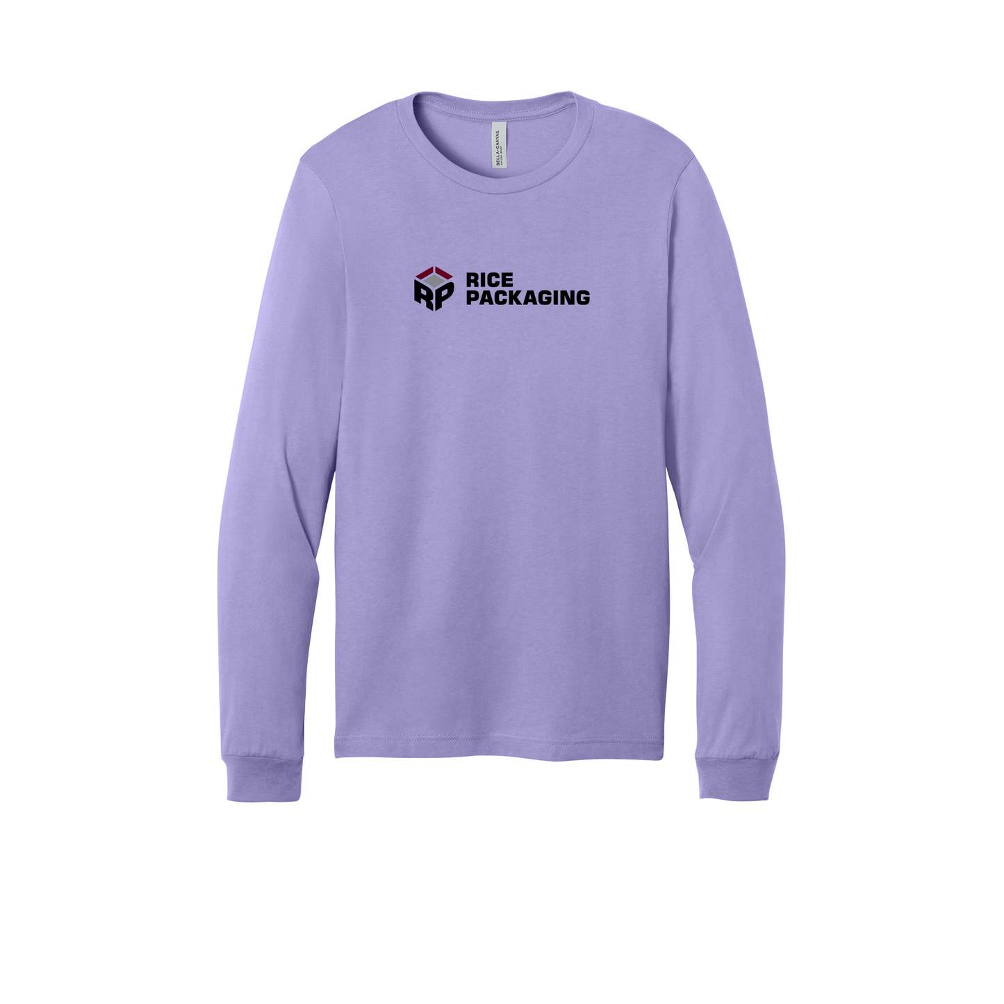 ricepackaging-all-season-long-sleeve-tee-dtf-front-3501-darklavender-flat-front