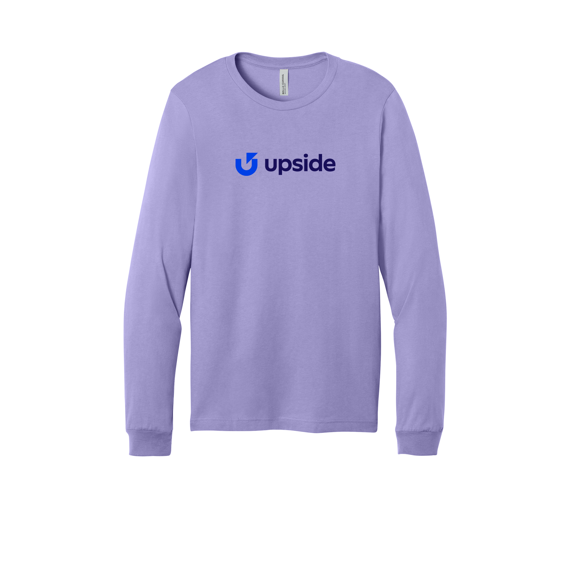 upside-all-season-long-sleeve-tee-dtf-front-3501-darklavender-flat-front