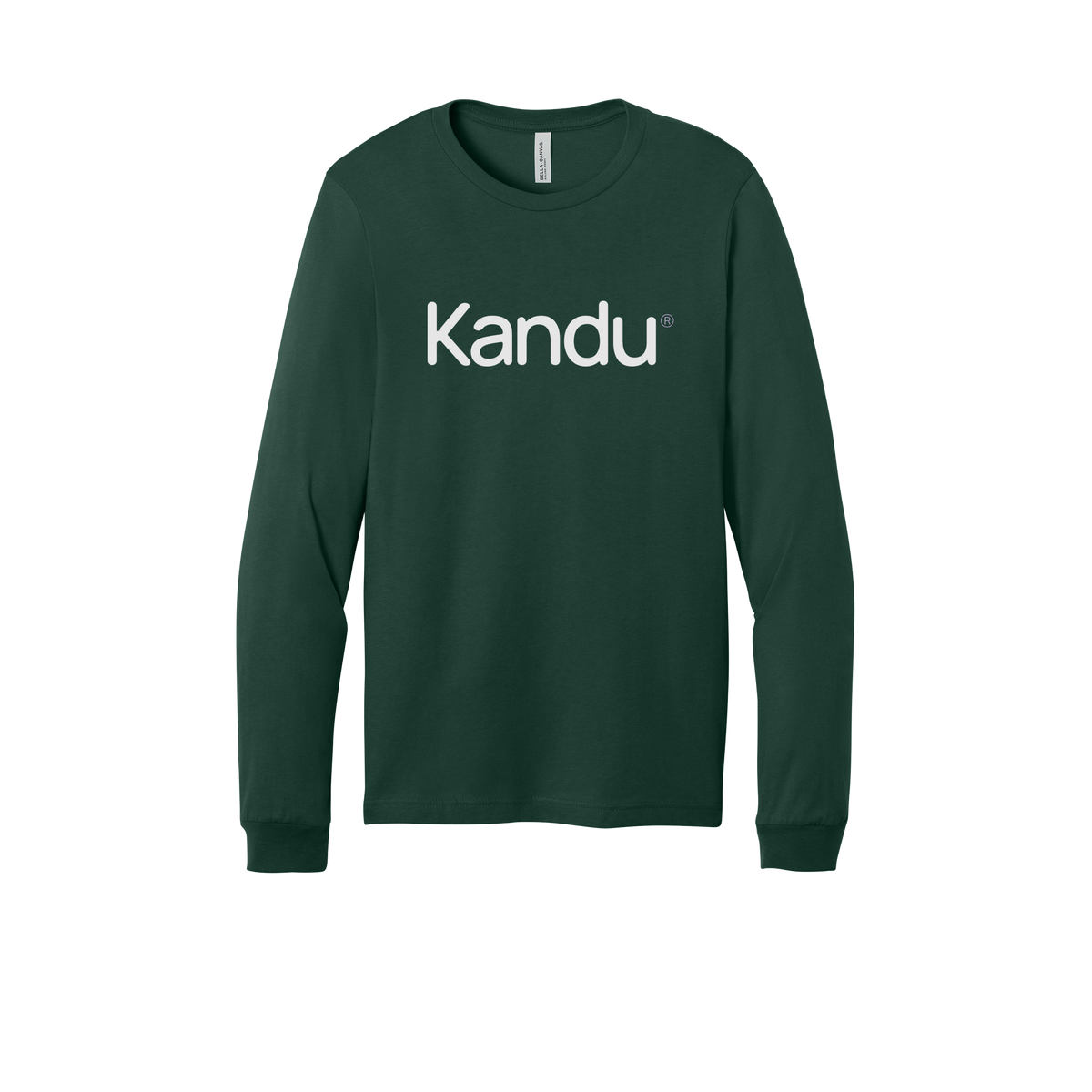 kandu-all-season-medical-long-sleeve-tee-dtf-front-3501-forest-flat-front