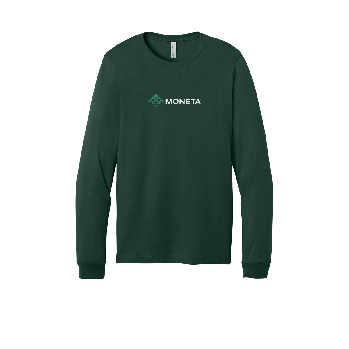 monetagroup-all-season-long-sleeve-tee-dtf-front-3501-forest-flat-front