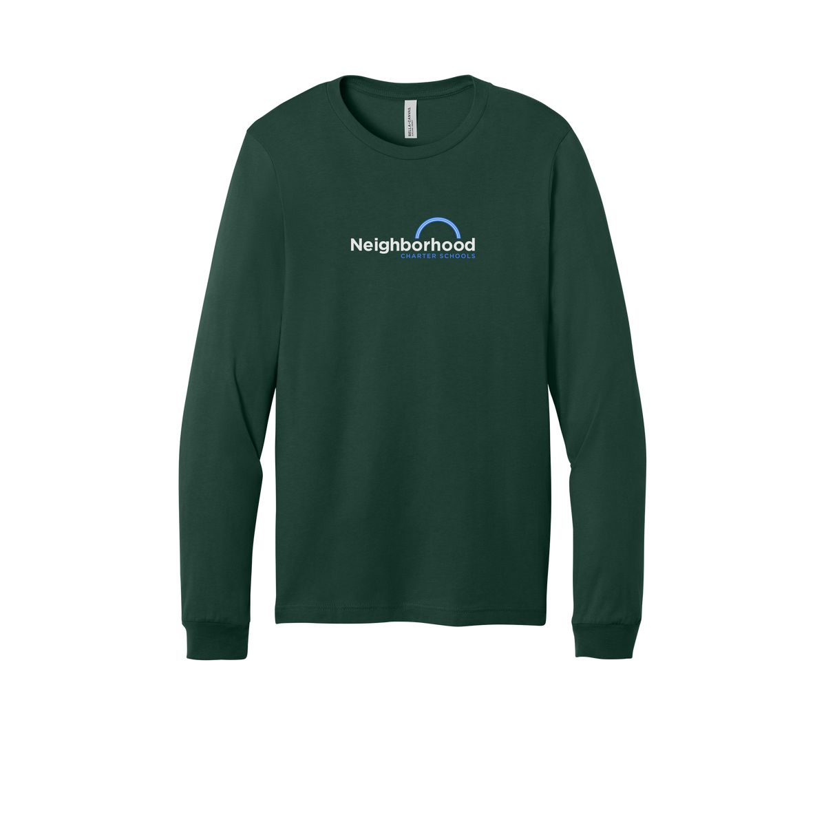 ncschools-all-season-long-sleeve-tee-dtf-front-3501-forest-flat-front