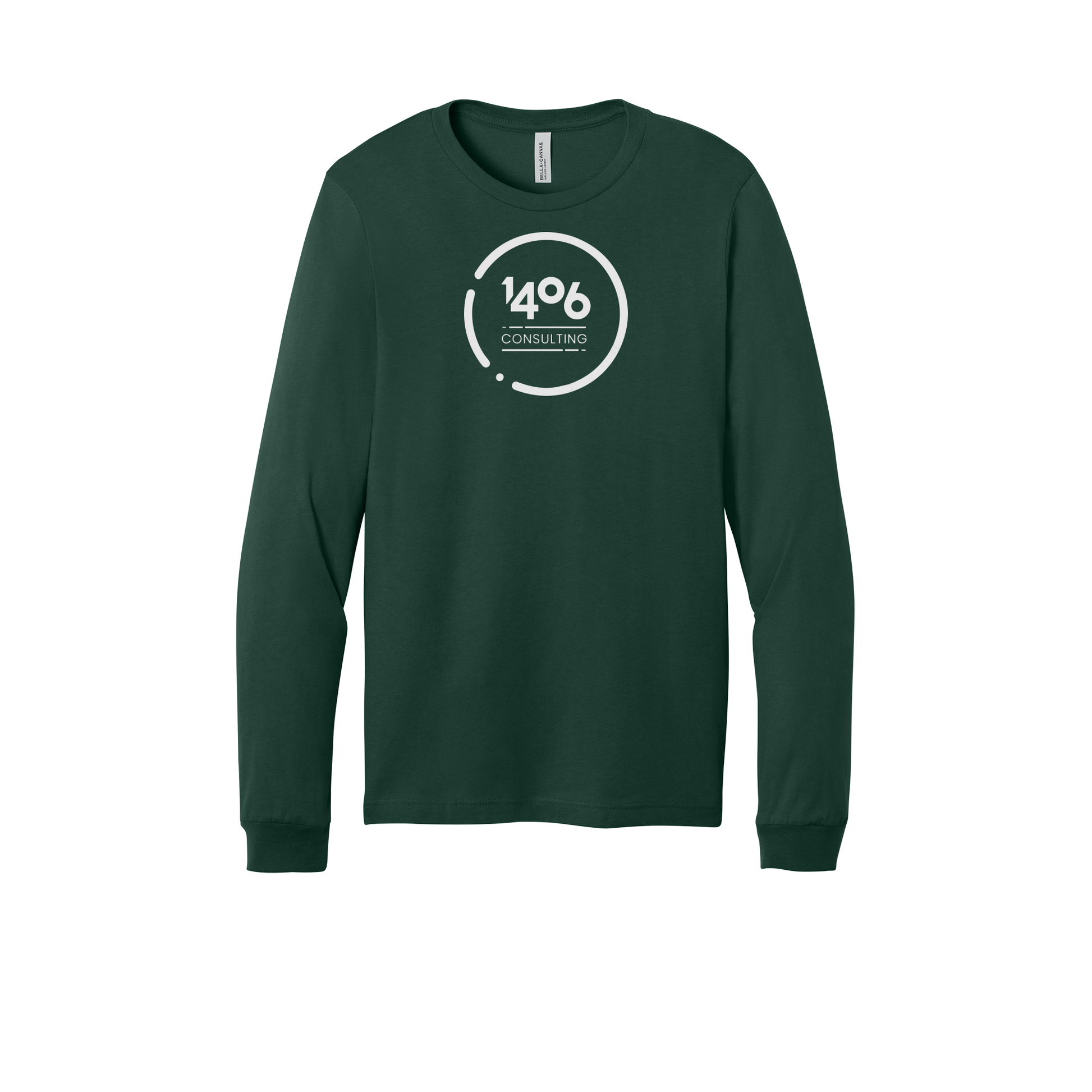 1406consulting-all-season-long-sleeve-tee-dtf-front-3501-forest-flat-front