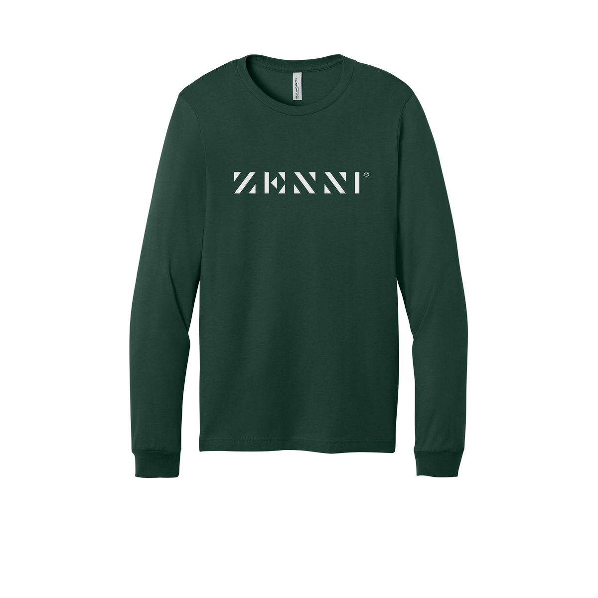 zennioptical-all-season-medical-long-sleeve-tee-dtf-front-3501-forest-flat-front