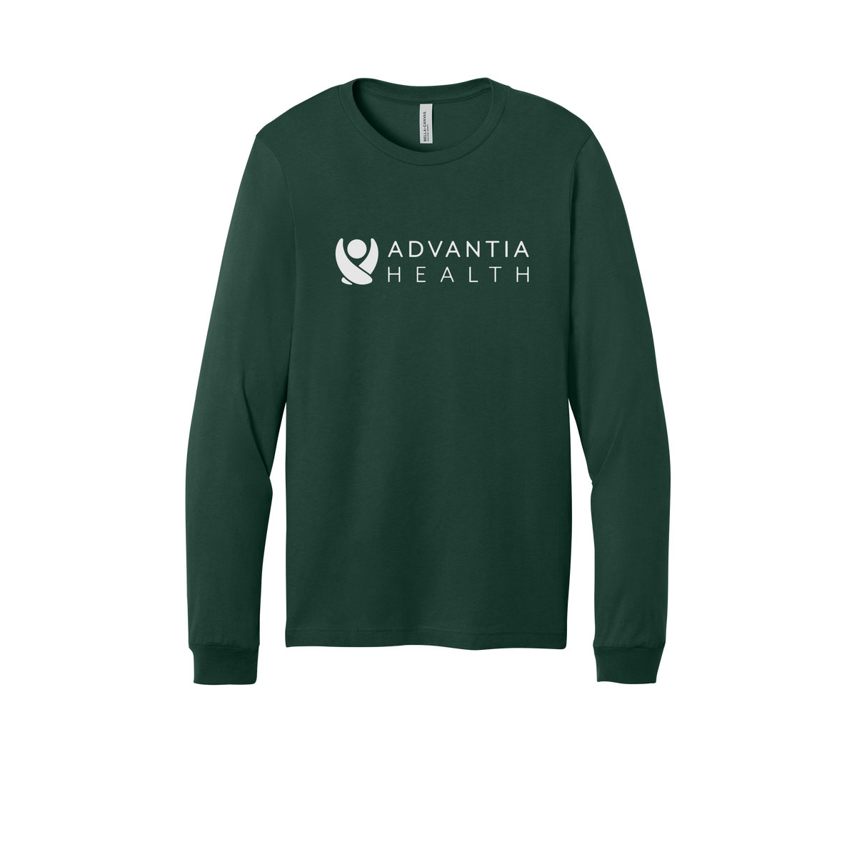 advantiahealth-all-season-medical-long-sleeve-tee-dtf-front-3501-forest-flat-front
