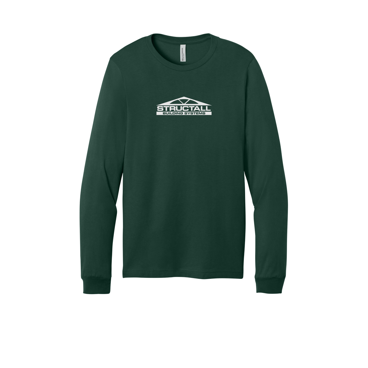 structall-all-season-long-sleeve-tee-dtf-front-3501-forest-flat-front