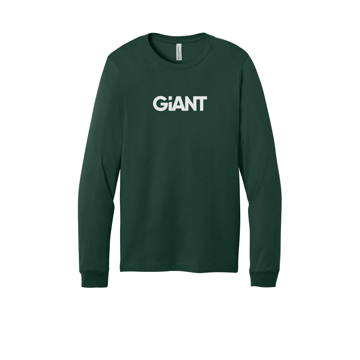 giantworldwide-all-season-long-sleeve-tee-dtf-front-3501-forest-flat-front