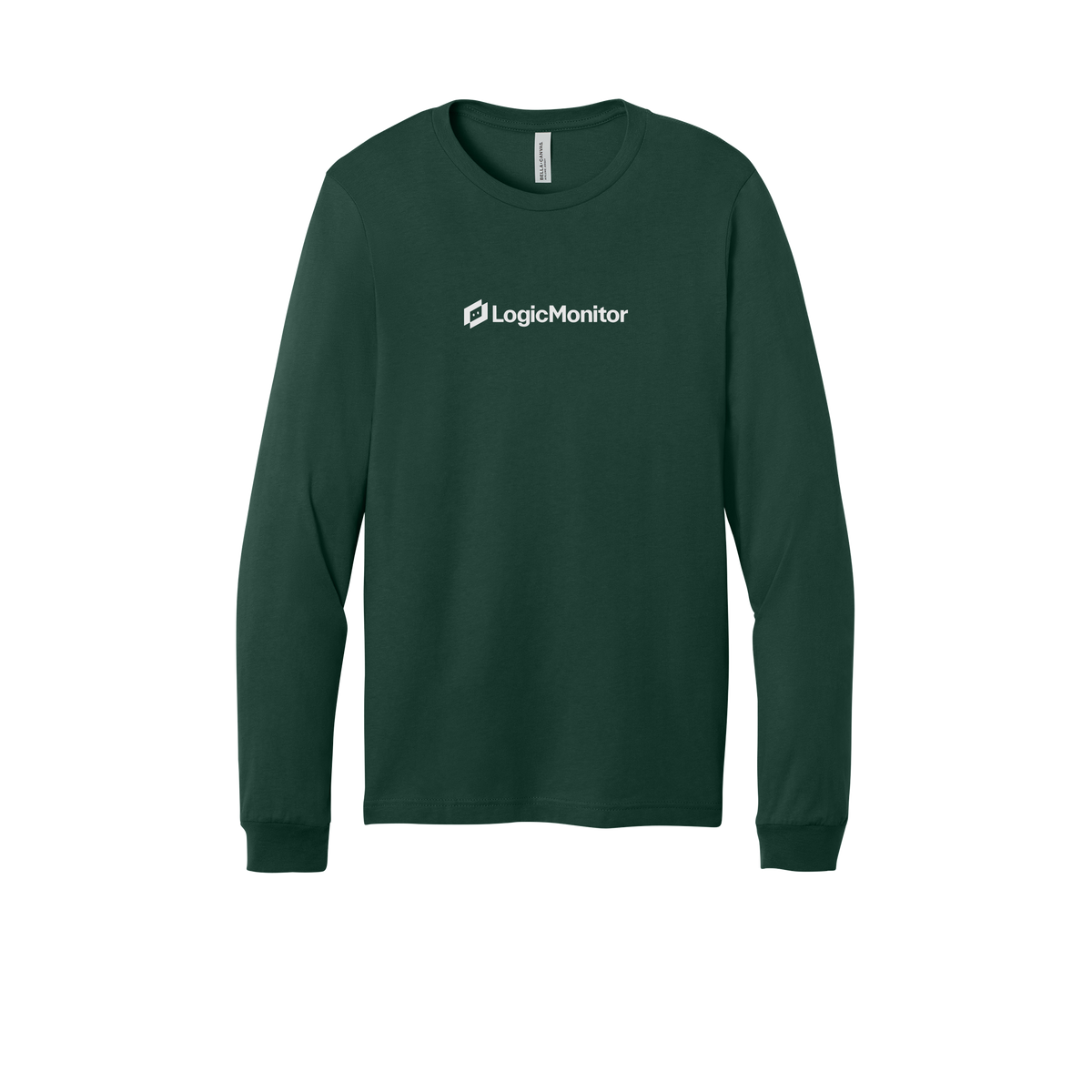 logicmonitor-all-season-long-sleeve-tee-dtf-front-3501-forest-flat-front