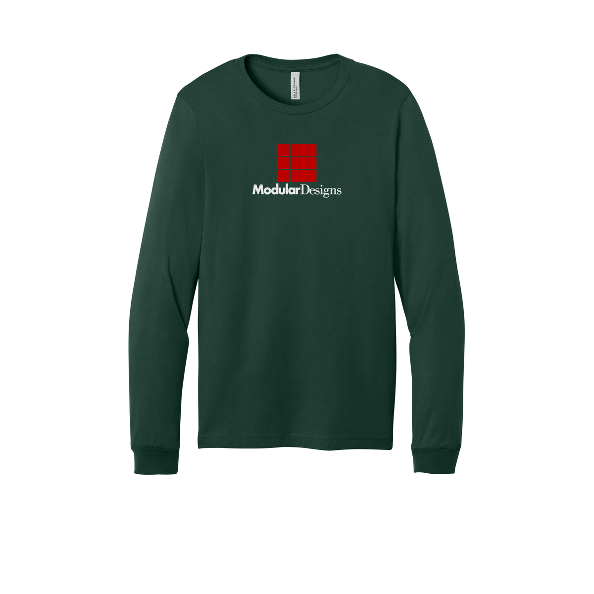 modulardesignsflooring-all-season-long-sleeve-tee-dtf-front-3501-forest-flat-front