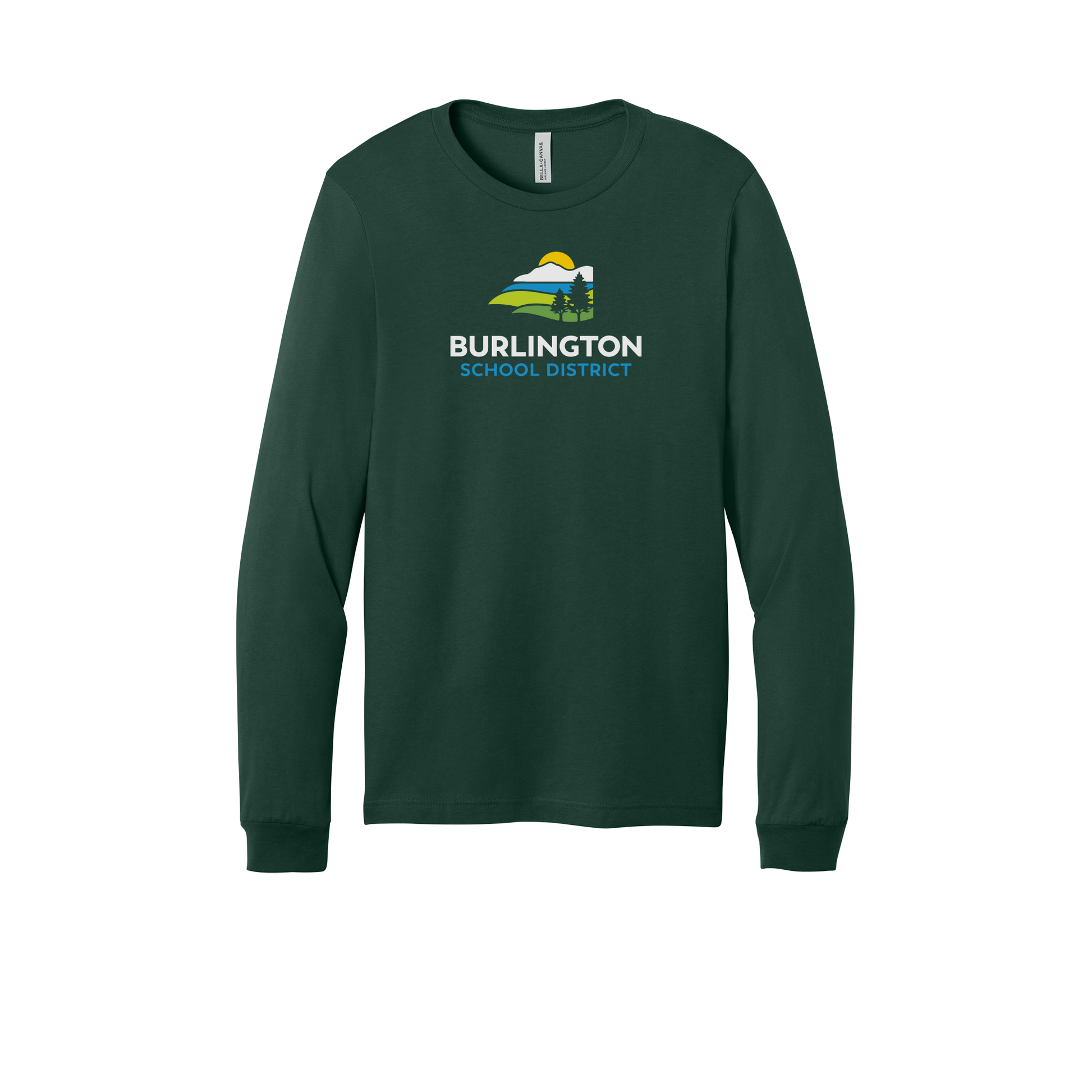 bsdvt-all-season-long-sleeve-tee-dtf-front-3501-forest-flat-front
