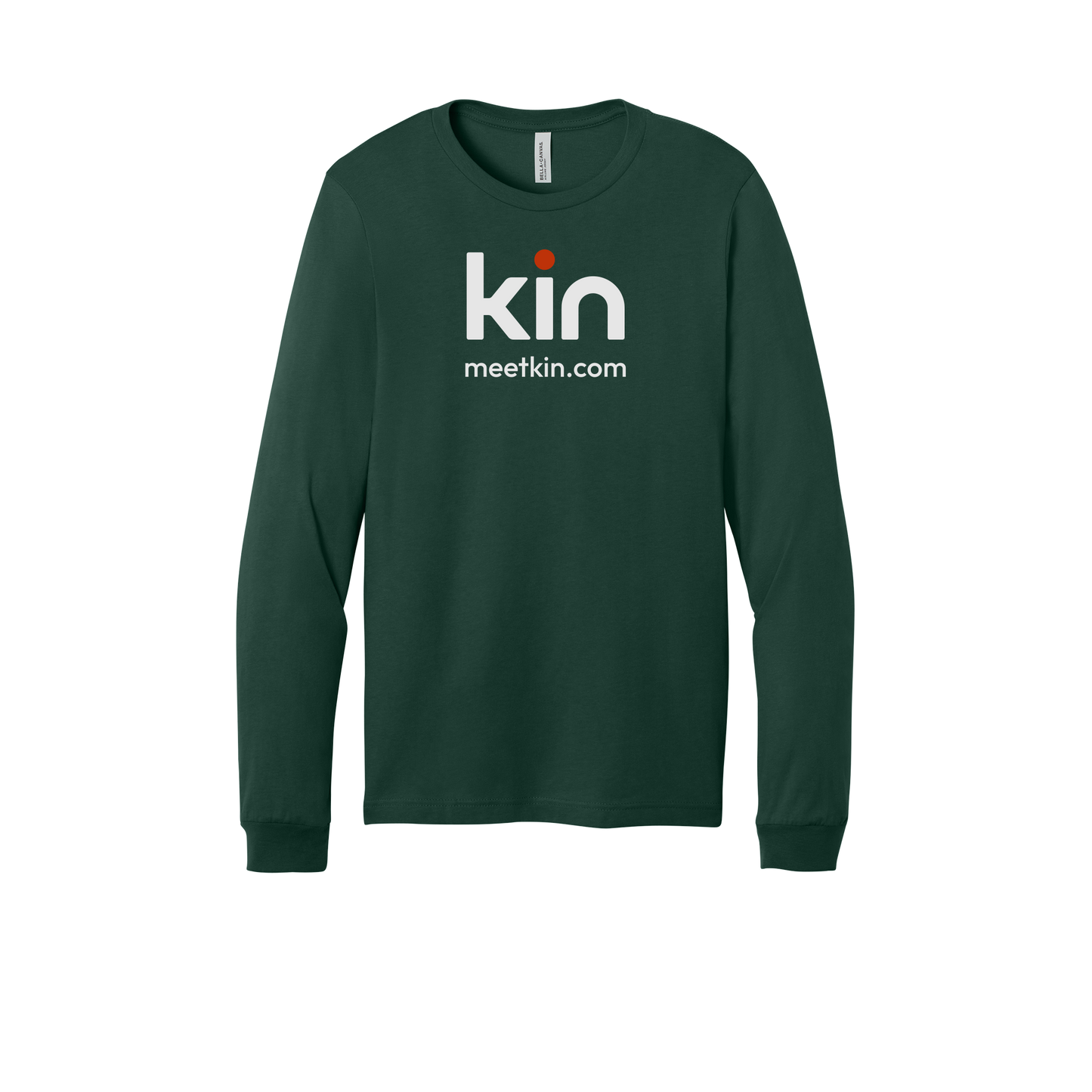 kin-all-season-long-sleeve-tee-dtf-front-3501-forest-flat-front
