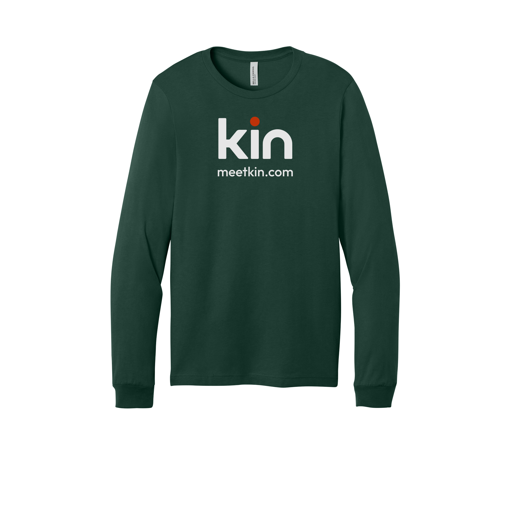 kin-all-season-long-sleeve-tee-dtf-front-3501-forest-flat-front