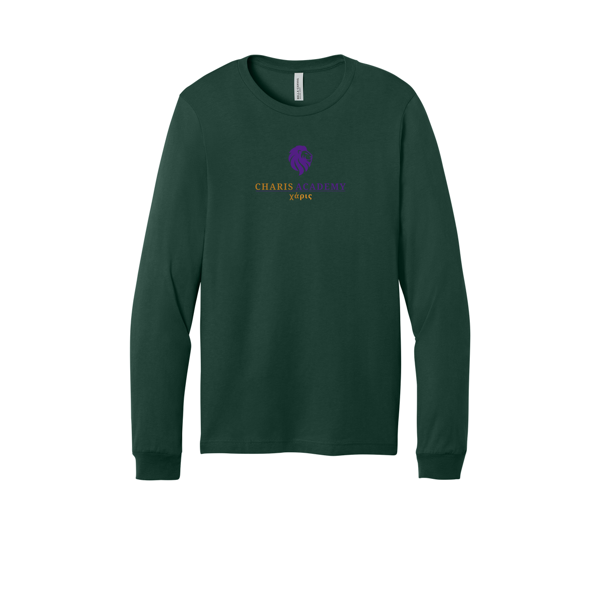 cahazleton-all-season-long-sleeve-tee-dtf-front-3501-forest-flat-front