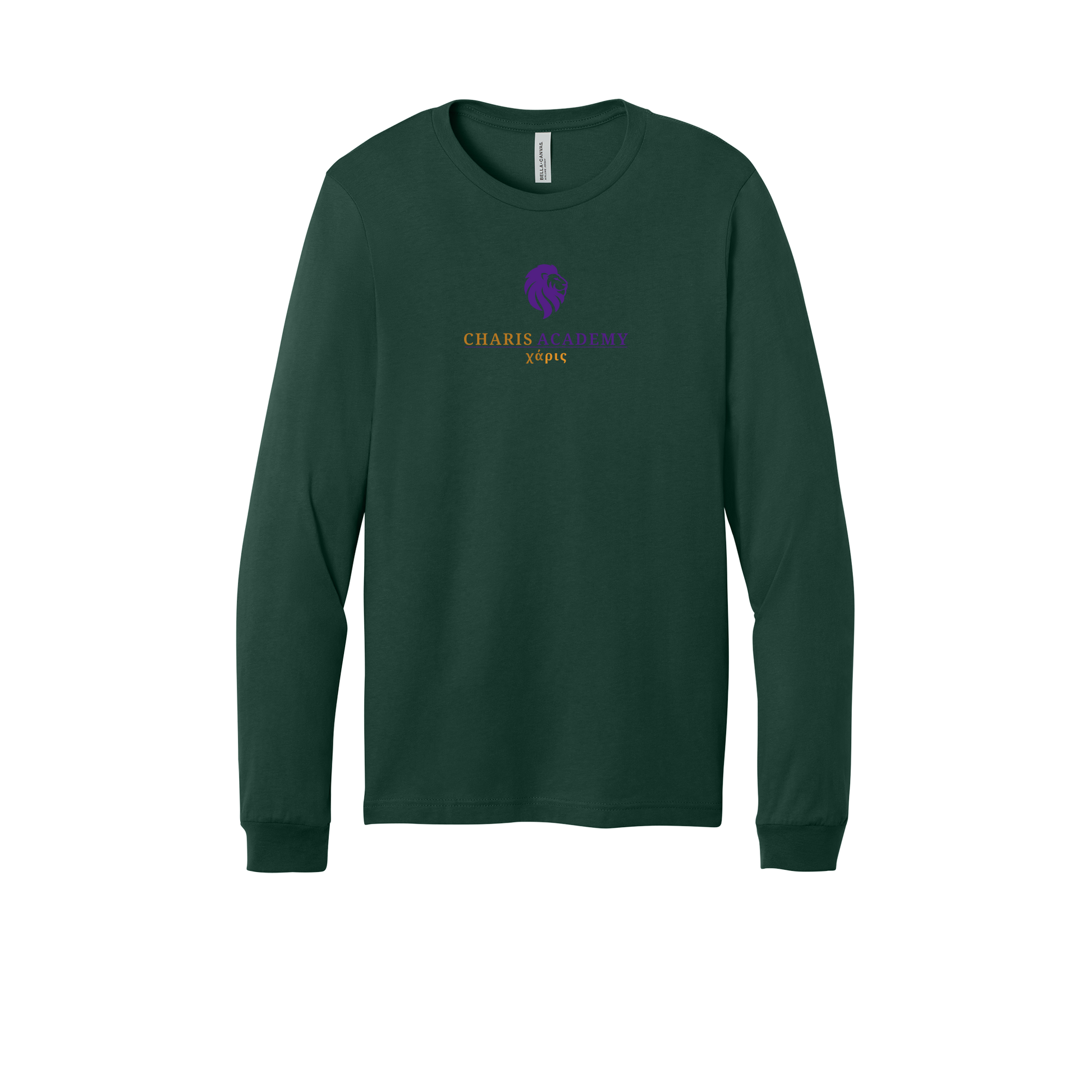 cahazleton-all-season-long-sleeve-tee-dtf-front-3501-forest-flat-front