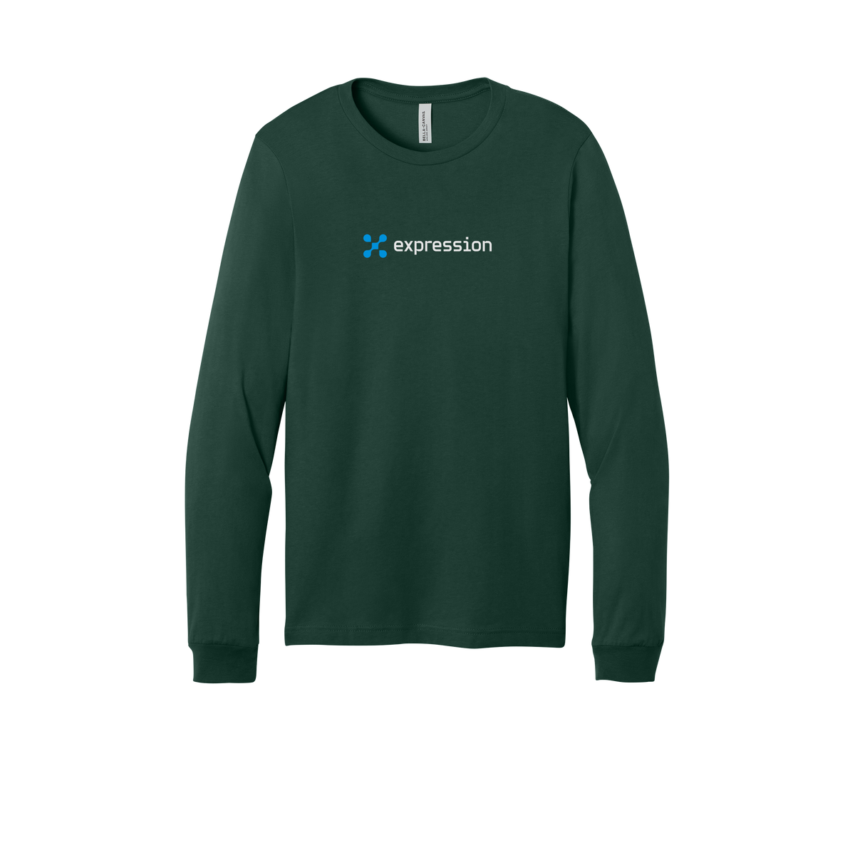 expr-all-season-long-sleeve-tee-dtf-front-3501-forest-flat-front