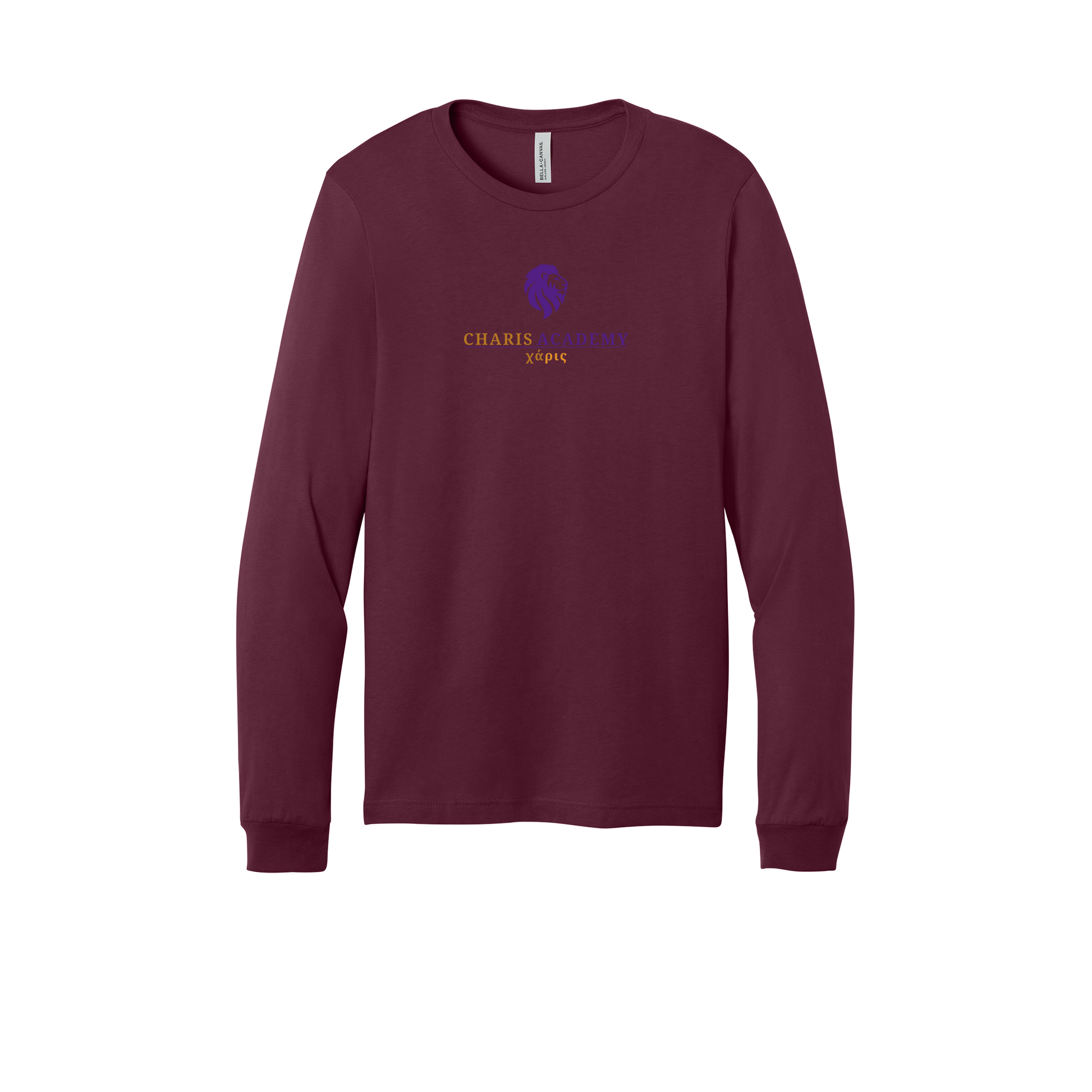 cahazleton-all-season-long-sleeve-tee-dtf-front-3501-maroon-flat-front