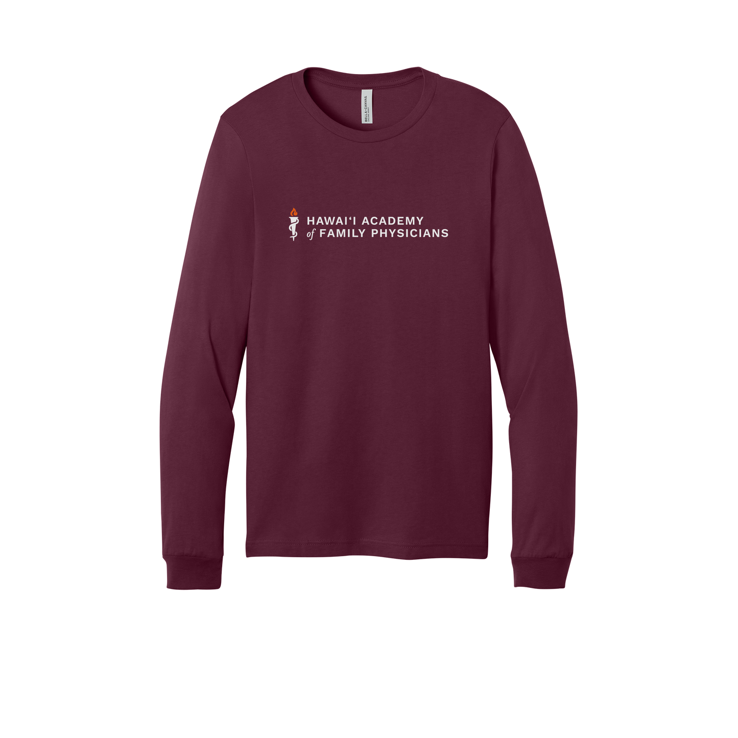 hafp-all-season-medical-long-sleeve-tee-dtf-front-3501-maroon-flat-front