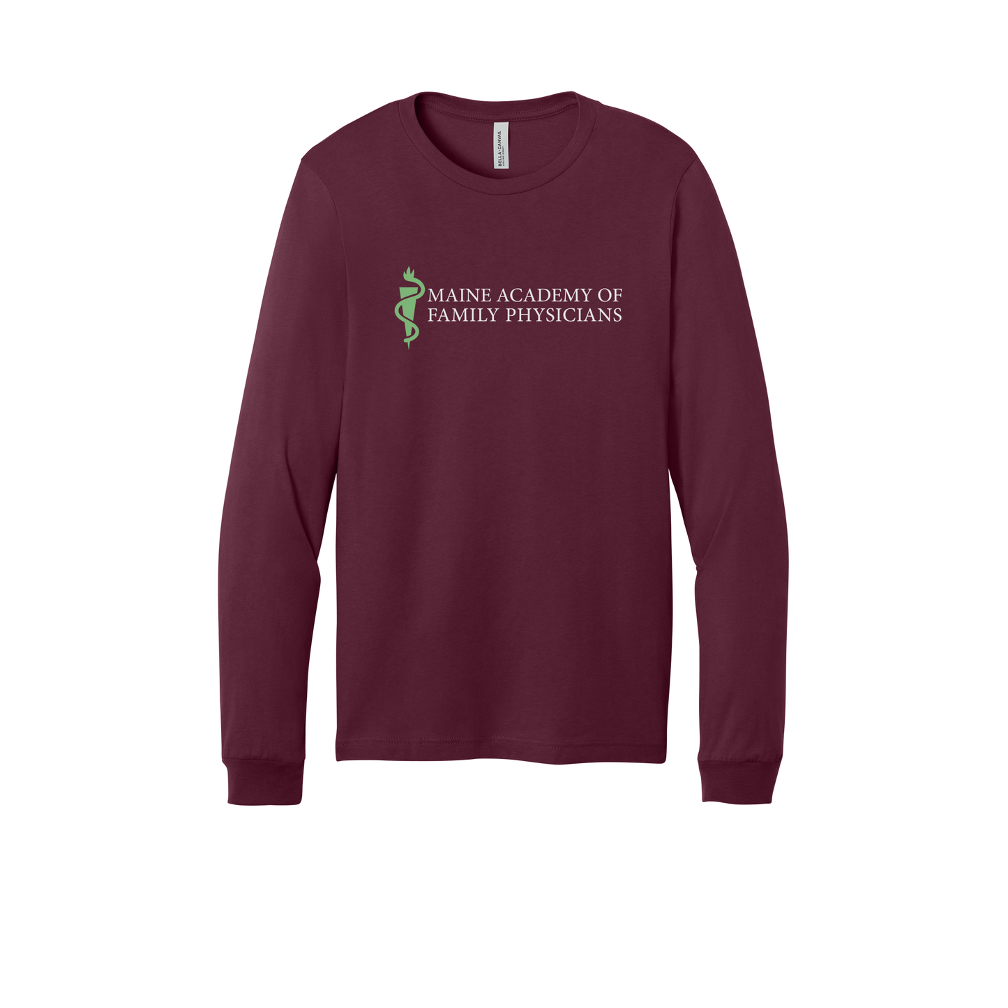 maineafp-all-season-medical-long-sleeve-tee-dtf-front-3501-maroon-flat-front