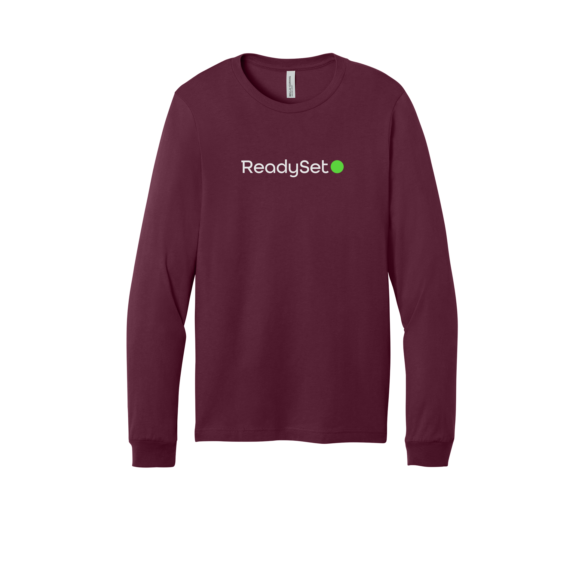 readysetsurgical-all-season-medical-long-sleeve-tee-dtf-front-3501-maroon-flat-front