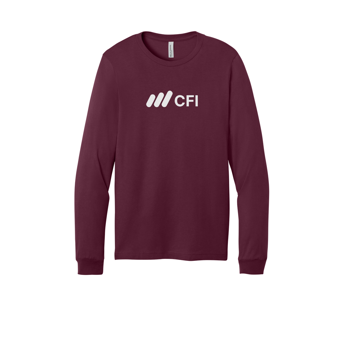corporatefinanceinstitute-all-season-long-sleeve-tee-dtf-front-3501-maroon-flat-front