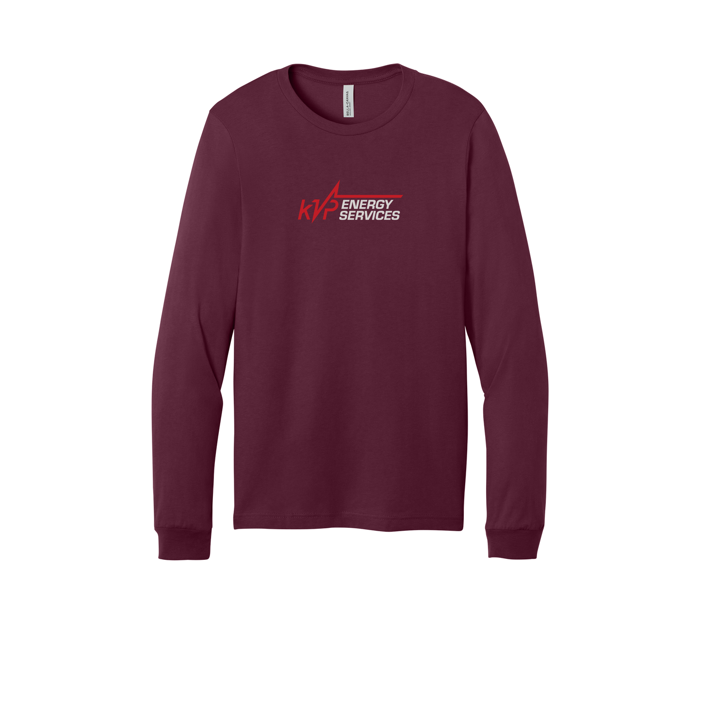 kvpenergy-all-season-long-sleeve-tee-dtf-front-3501-maroon-flat-front