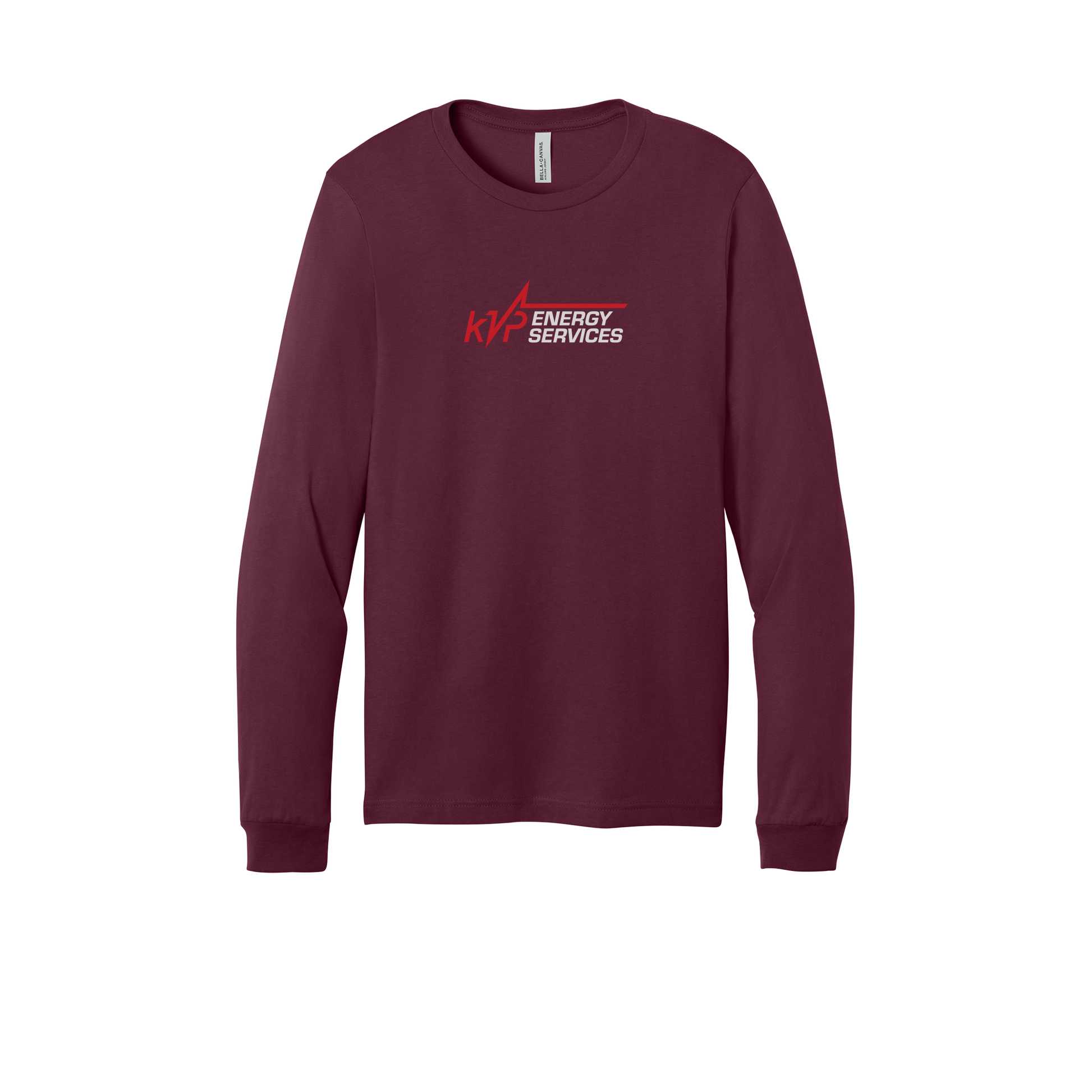 kvpenergy-all-season-long-sleeve-tee-dtf-front-3501-maroon-flat-front