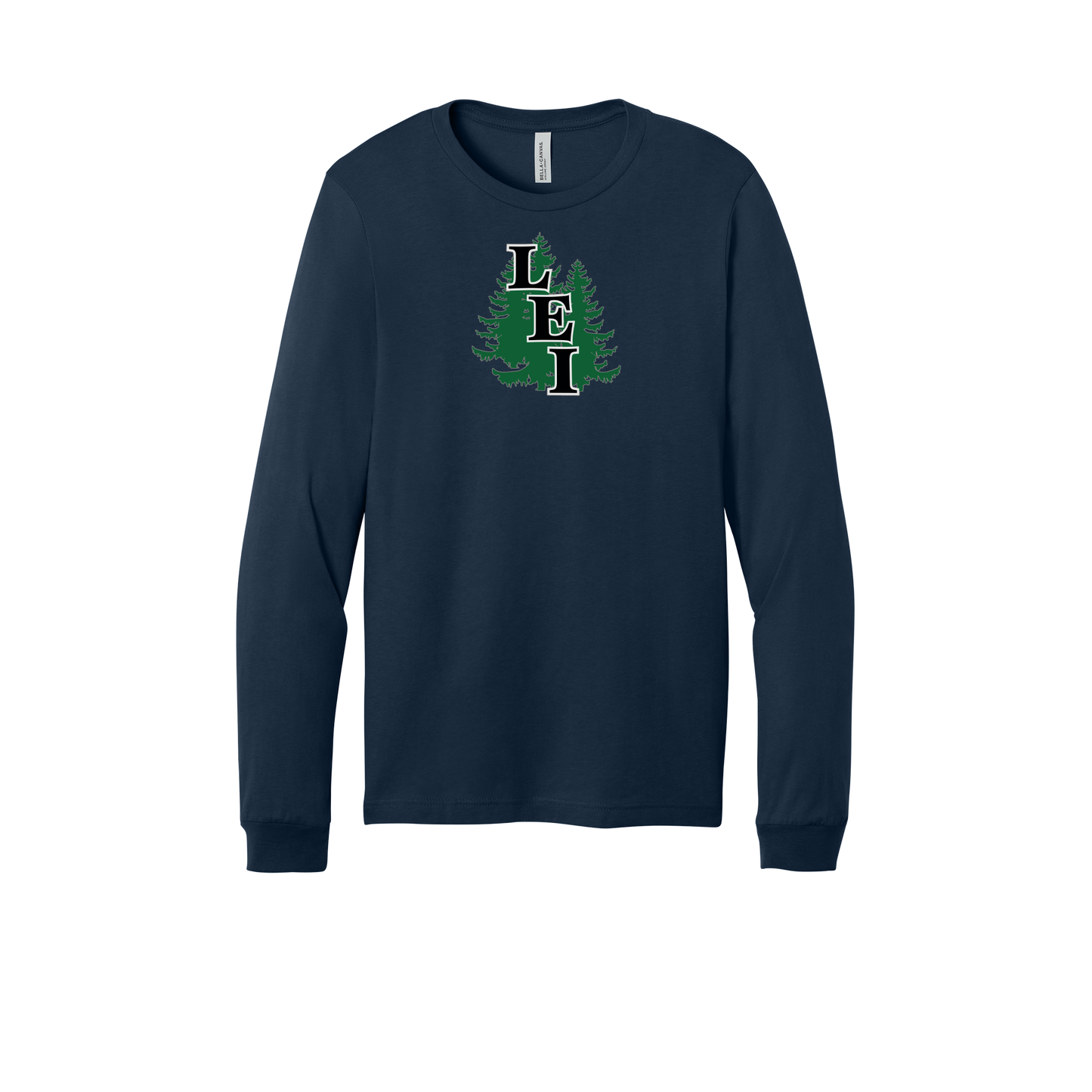 leisite-all-season-long-sleeve-tee-dtf-front-3501-navy-flat-front
