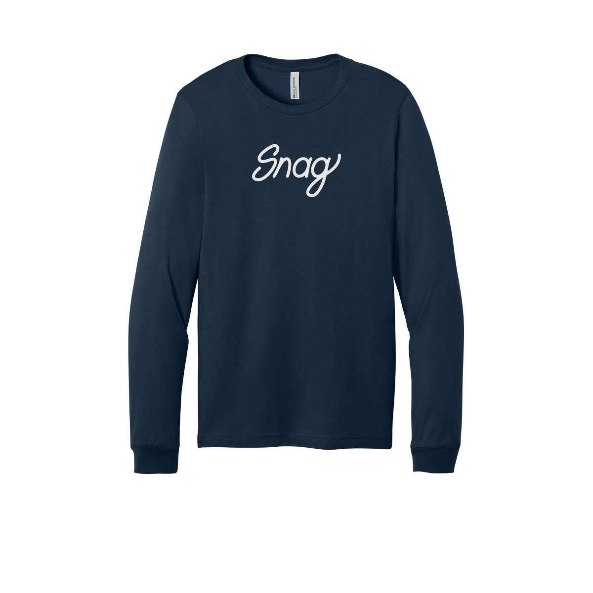 snagdelivery-all-season-long-sleeve-tee-dtf-front-3501-navy-flat-front