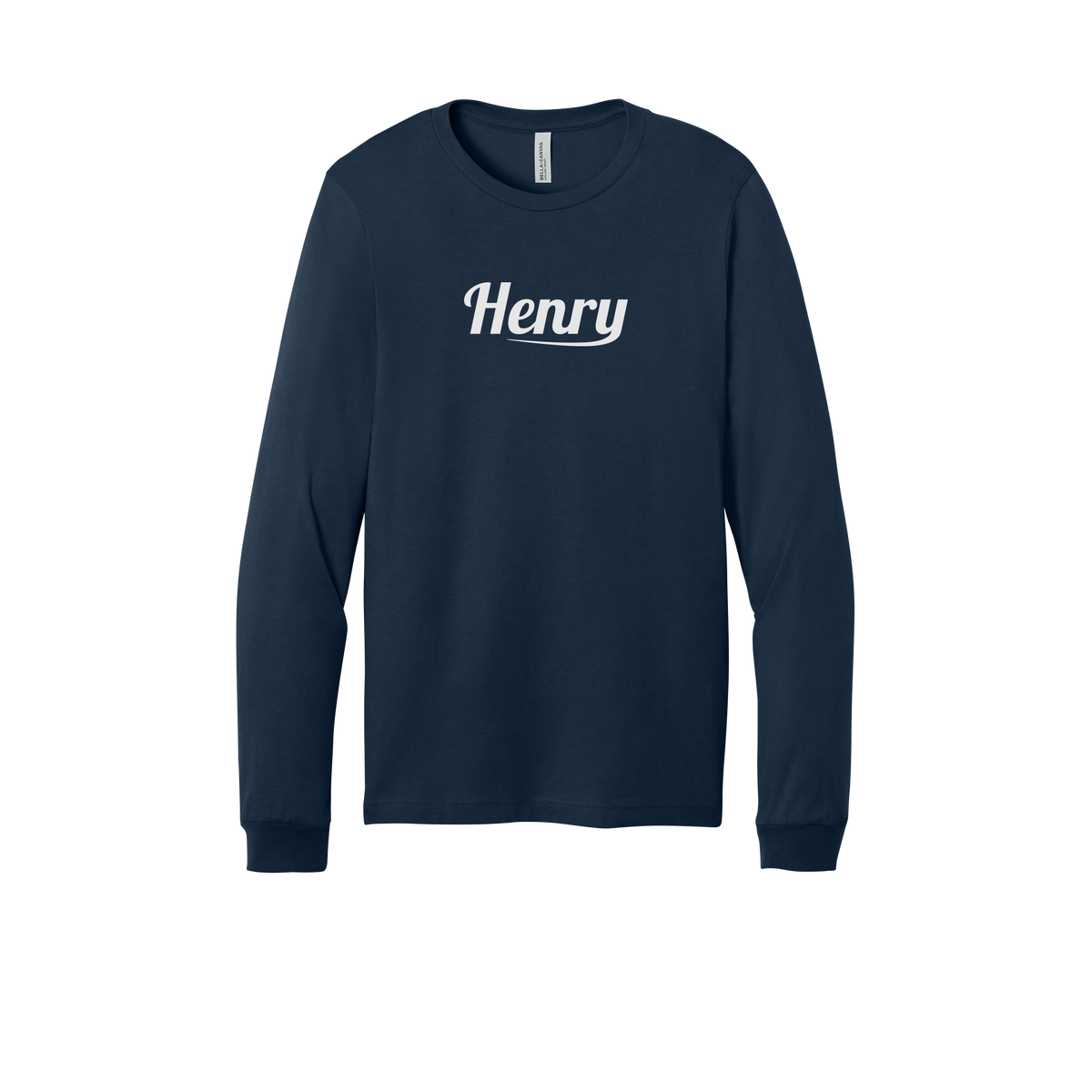 henrymeds-all-season-long-sleeve-tee-dtf-front-3501-navy-flat-front