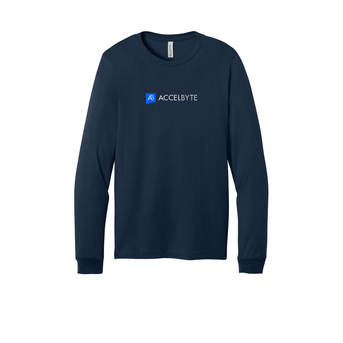 accelbyte-all-season-long-sleeve-tee-dtf-front-3501-navy-flat-front