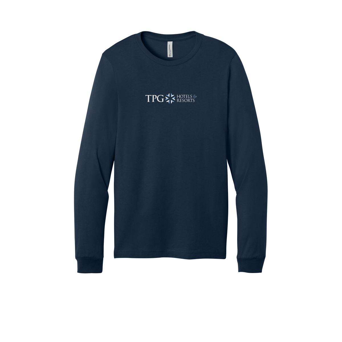 tpghotelsandresorts-all-season-long-sleeve-tee-dtf-front-3501-navy-flat-front