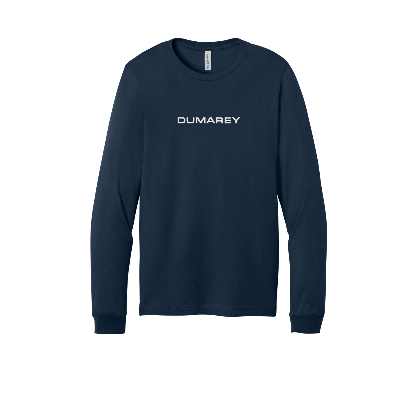 dumarey-all-season-long-sleeve-tee-dtf-front-3501-navy-flat-front