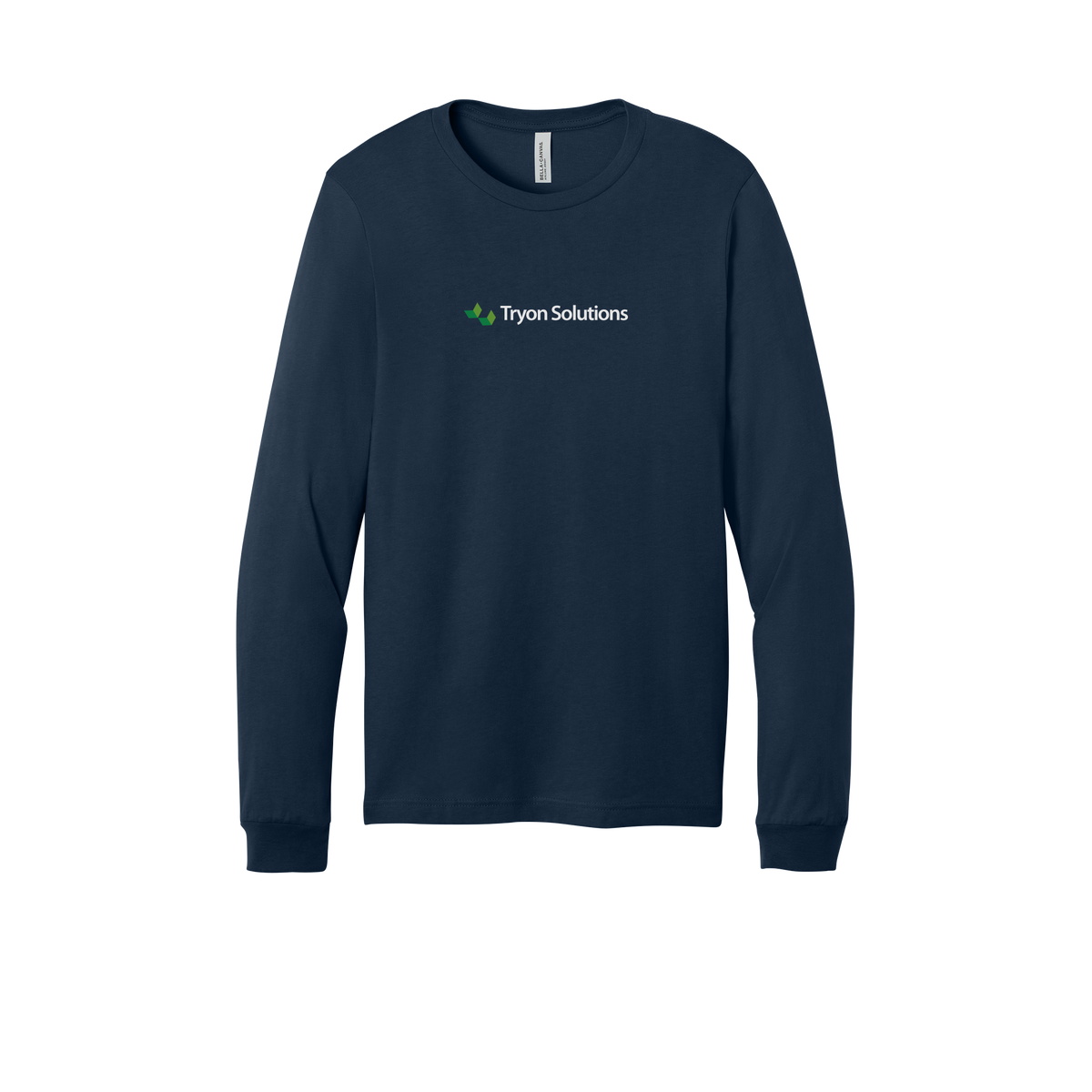 tryonsolutions-all-season-long-sleeve-tee-dtf-front-3501-navy-flat-front