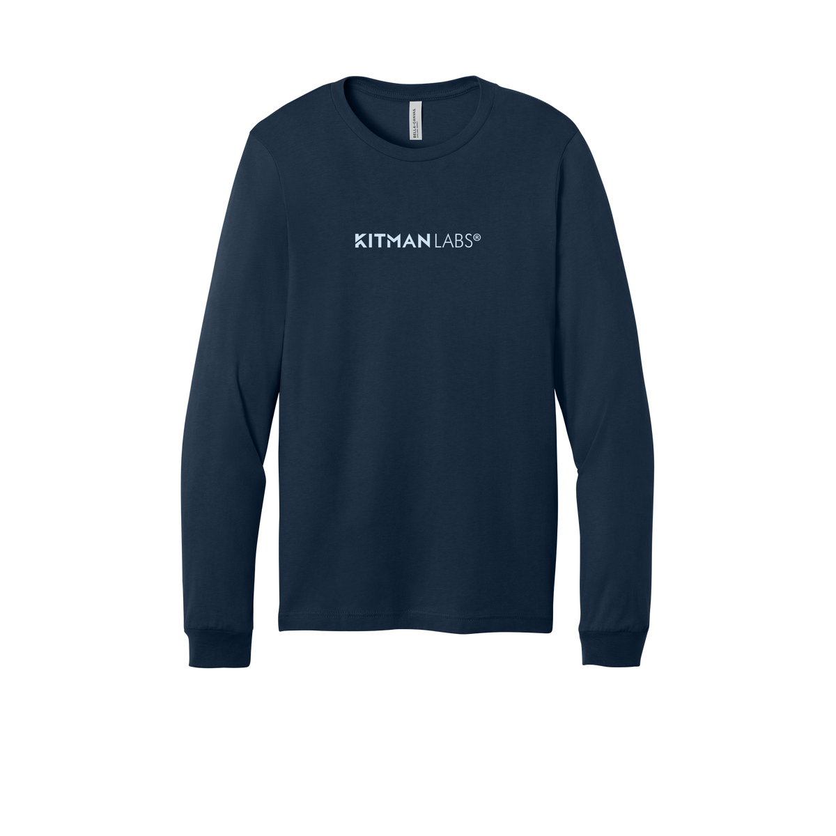 kitmanlabs-all-season-long-sleeve-tee-dtf-front-3501-navy-flat-front