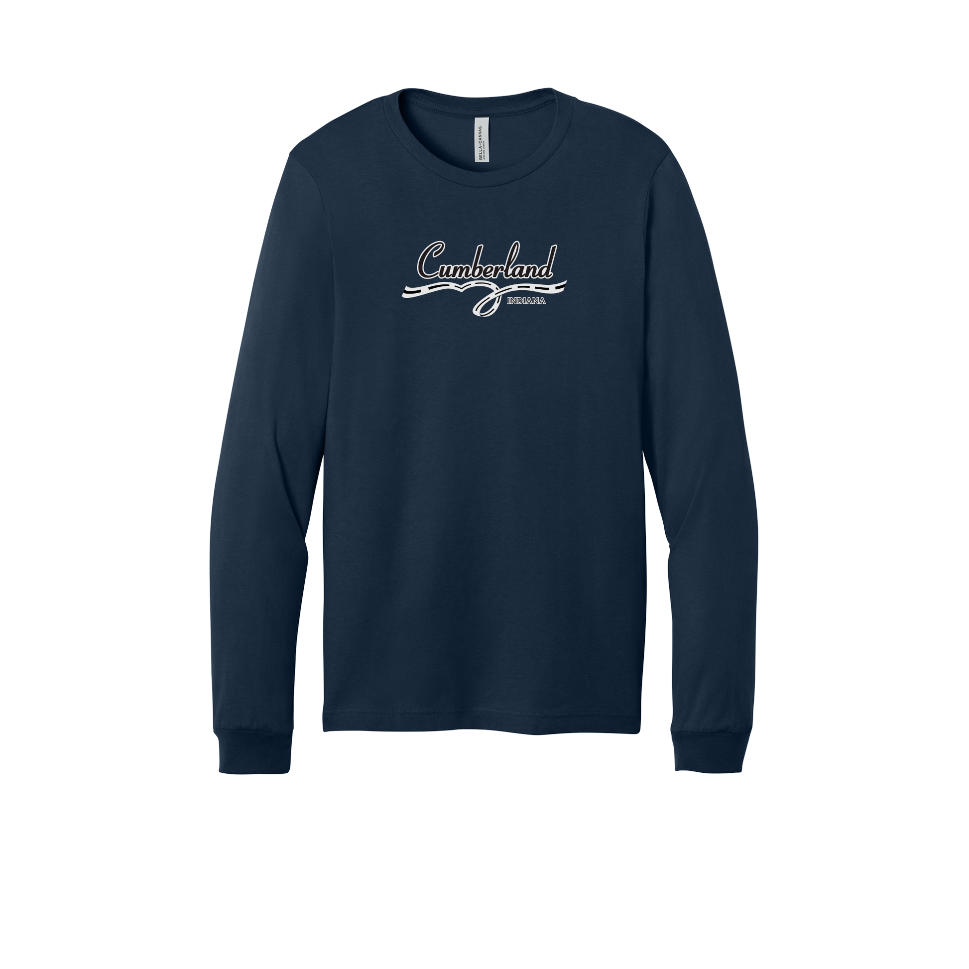 cumberland-all-season-long-sleeve-tee-dtf-front-3501-navy-flat-front