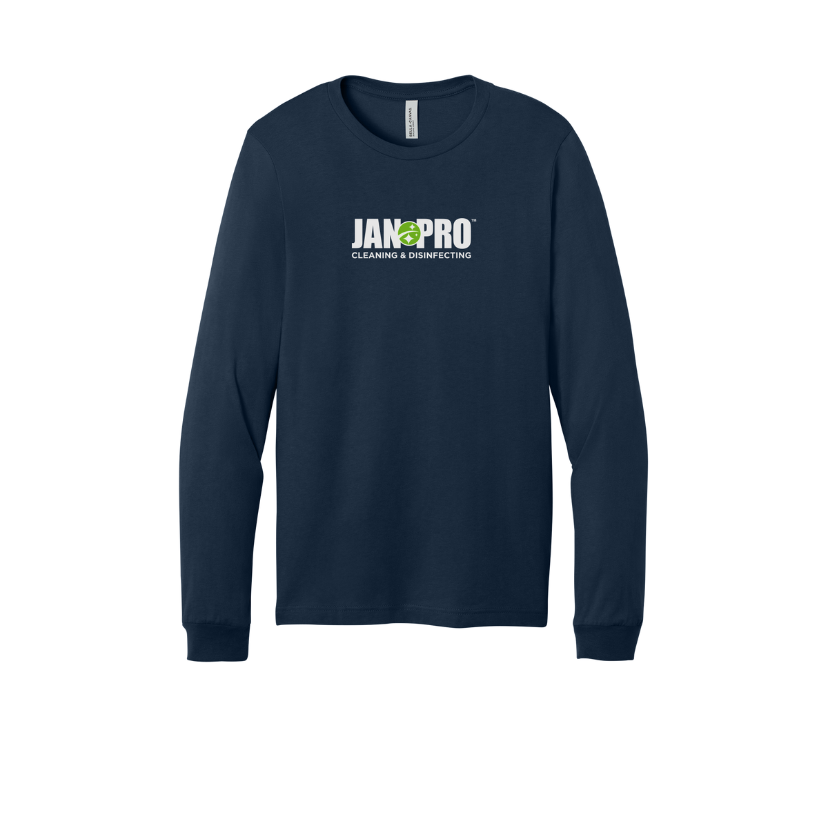 jan-pro-all-season-long-sleeve-tee-dtf-front-3501-navy-flat-front