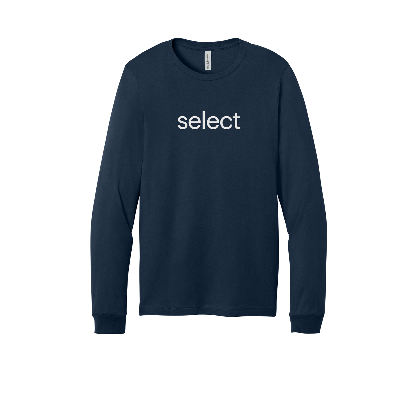 meetselect-all-season-long-sleeve-tee-dtf-front-3501-navy-flat-front