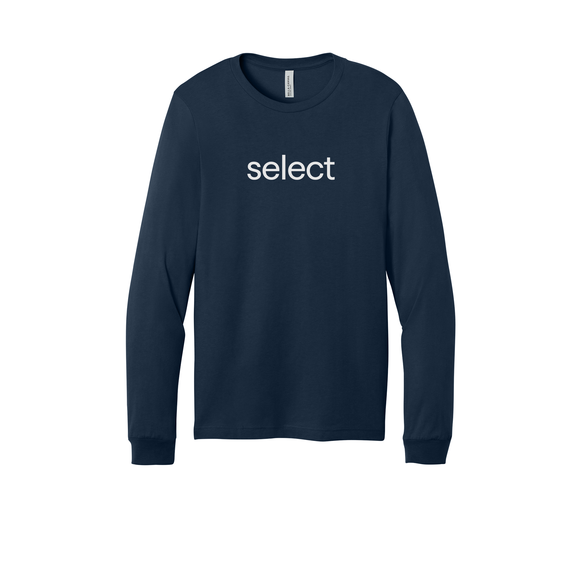 meetselect-all-season-long-sleeve-tee-dtf-front-3501-navy-flat-front