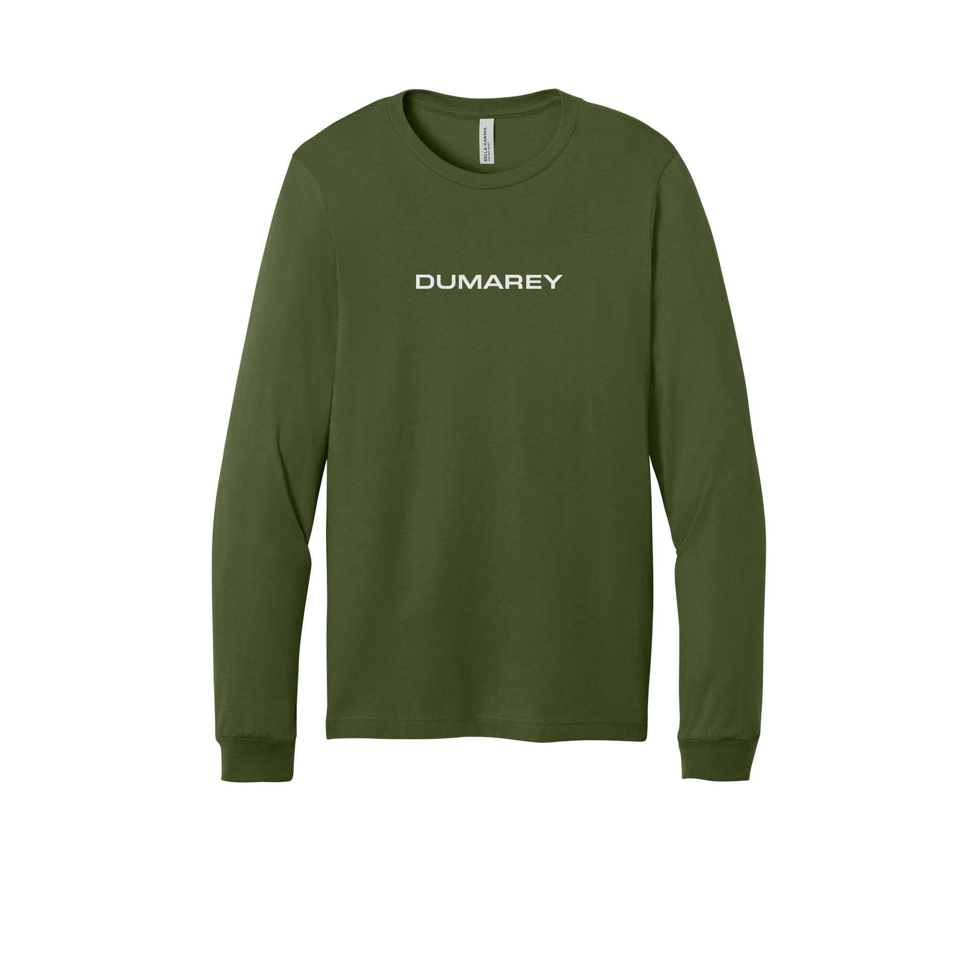 dumarey-all-season-long-sleeve-tee-dtf-front-3501-olive-flat-front