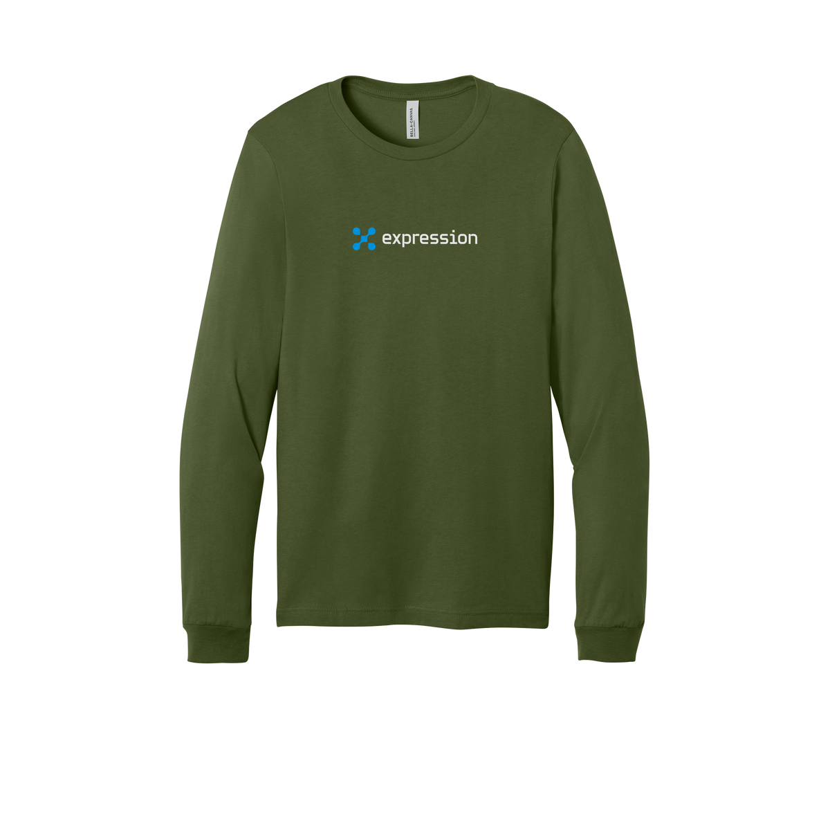 expr-all-season-long-sleeve-tee-dtf-front-3501-olive-flat-front
