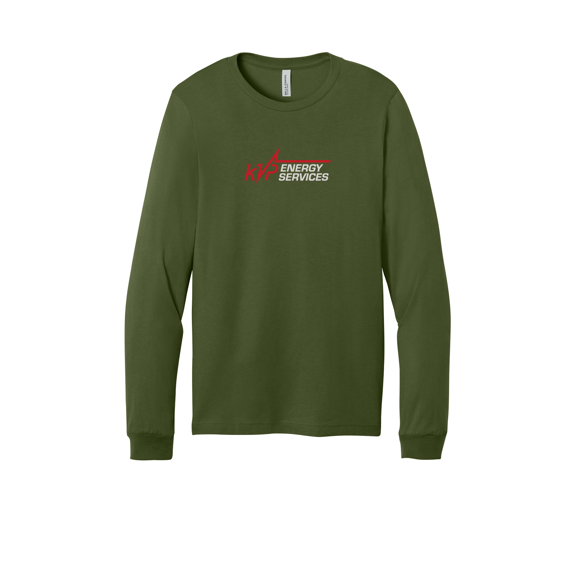 kvpenergy-all-season-long-sleeve-tee-dtf-front-3501-olive-flat-front