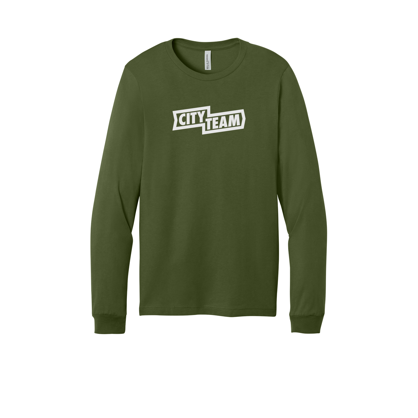 cityteam-all-season-long-sleeve-tee-dtf-front-3501-olive-flat-front
